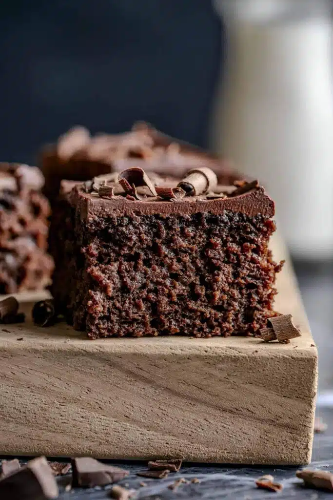 Gâteau-au-chocolat-santé-blé-entier-et-faible en calories